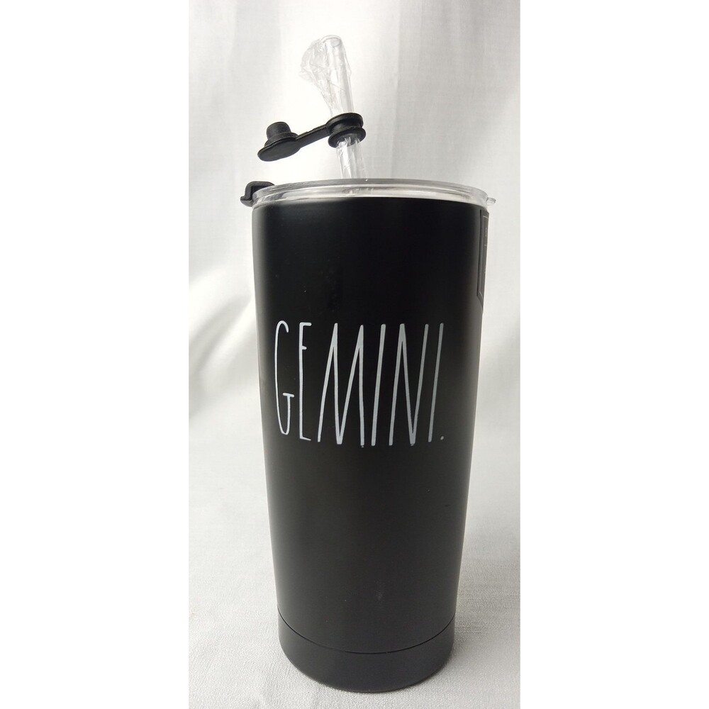 Rae Dunn Gemini 17oz Stainless Steel Insulated Travel Tumbler